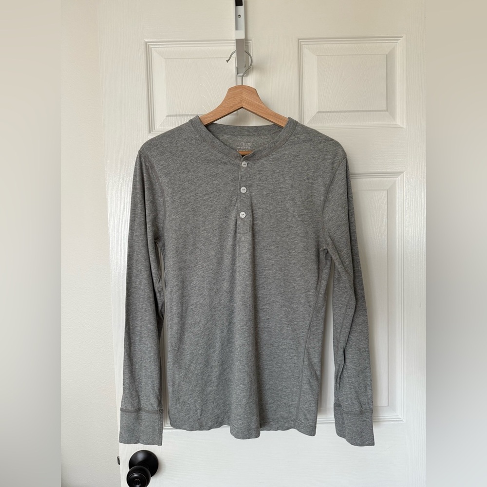 Grey Long Sleeve with Buttons